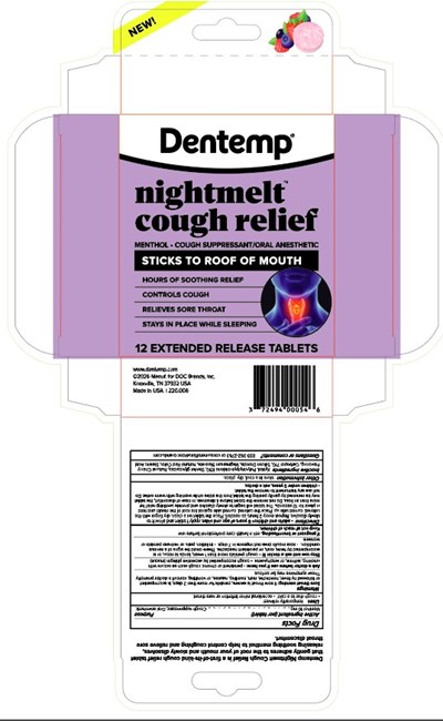 Dentemp Nightmelt 12ct (Dentemp Nightmelt Cough Relief 12ct)